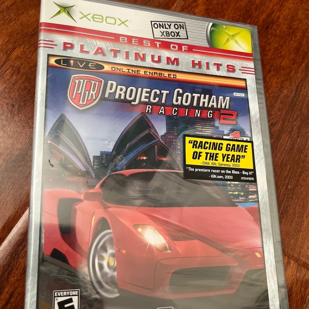 XOBX Project Gotham Racing 2- BRAND NEW IN PLASTIC